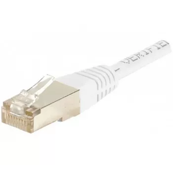 Exertis Connect 853811 Cat.6 F/UTP Patchkabel, 1 m, Weiß, Slim Bend Protection