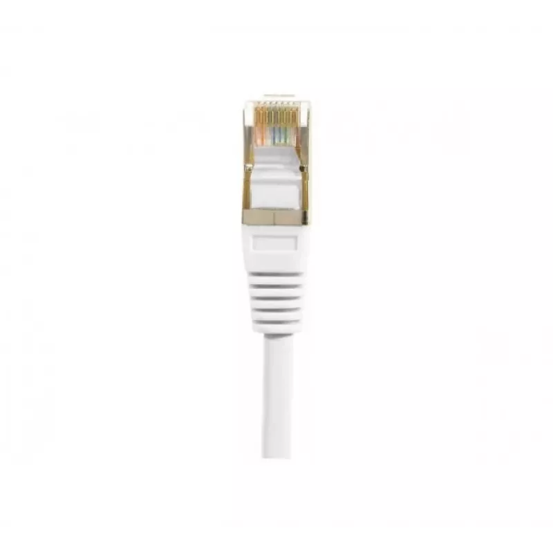 Exertis Connect 853811 Cat.6 F/UTP Patchkabel, 1 m, Weiß, Slim Bend Protection