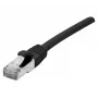 EXERTIS CONNECT Cat.6 F/UTP Patchkabel, PoE, halogenfrei, Schwarz, 15,0 m, geschirmt mit Rastnasenschutz (850879)