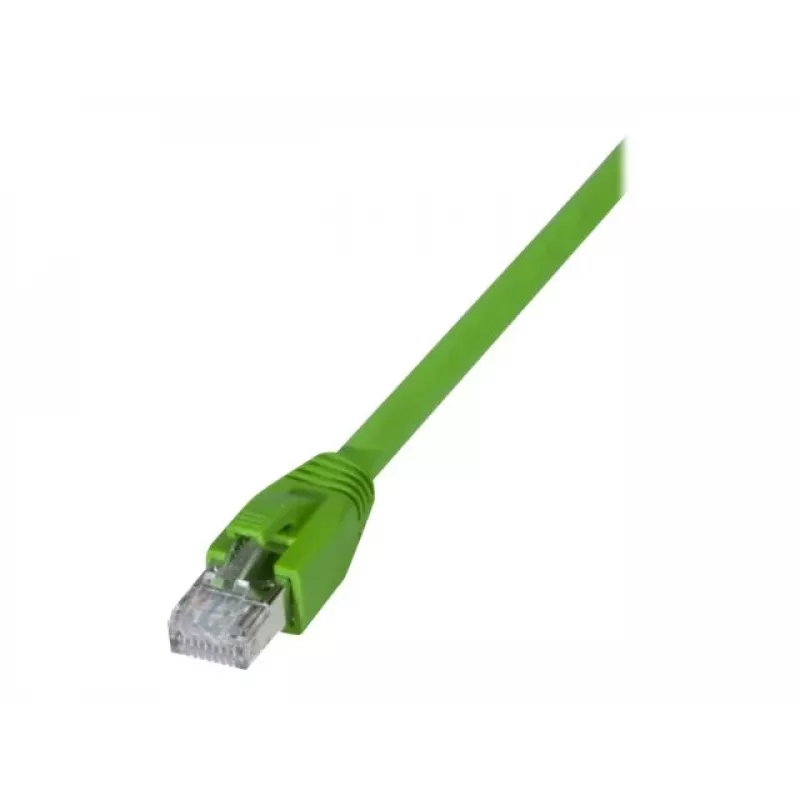 EXERTIS CONNECT CAT.6A S/FTP Industrie-Patchkabel, Grün, 1,0 m 854295