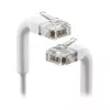 Exertis Connect RJ45 Patchkabel Cat. 6A F/FTP gewinkelt halogenfrei grau 1,0 m (854308)