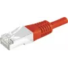 Exertis Connect 856811 Cat6 S/FTP Patchkabel, 0,15 m, Rot