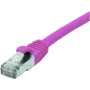 EXERTIS CONNECT Cat 6 F/UTP Patchkabel, PoE, halogenfrei, rosa, 10 m 854437