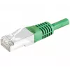 EXERTIS CONNECT Cat.6 S/FTP Patchkabel, 0,15 m, Grün 856812