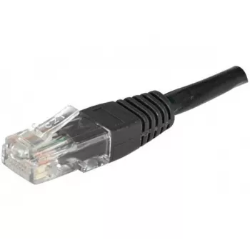 EXERTIS CONNECT Cat.6 U/UTP Patchkabel, 3m, Schwarz 854235