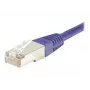 Exertis Connect 854461 Cat.6 S/FTP PiMF Patchkabel, 20 m, violett, schlanker Knickschutz