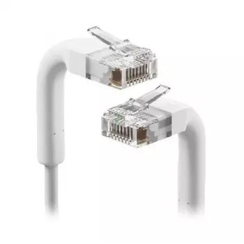 Exertis Connect RJ45 Patchkabel, Cat. 6A, F/FTP, gewinkelt, halogenfrei, grau, 0,3 m (854306)