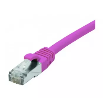 EXERTIS CONNECT Cat. 6 F/UTP Patchkabel, PoE, halogenfrei, rosa, 20 m 854439