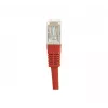 EXERTIS CONNECT CAT.6 S/FTP PiMF Patchkabel, RJ45, Rot, 0,7 m 856838