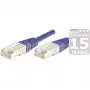 EXERTIS CONNECT Cat.6 S/FTP PiMF Patchkabel, Violett, 3,0 m, Slim Snagless Boot 854457