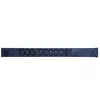 EXERTIS CONNECT 19 inch 1U 9-fach IEC C13 PDU, Aluminiumgehäuse, 2,5 m Kabel, Schwarz 808901