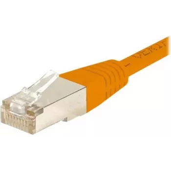 EXERTIS CONNECT Cat.6 S/FTP Patchkabel, PiMF, Orange, 0,3 m 854464