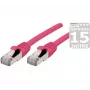 EXERTIS CONNECT Cat 6A S/FTP Patchkabel, Rosa, 20 m 854384