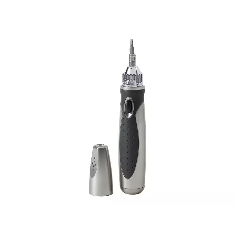 EXERTIS CONNECT Multi-Bit-Schraubendreher-Set mit integriertem Bit-Magazin, 11-teilig (815601)