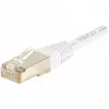 EXERTIS CONNECT Cat.6 S/FTP PiMF Patchkabel, Weiß, 1,5 m, Slim Snagless Boot 856860