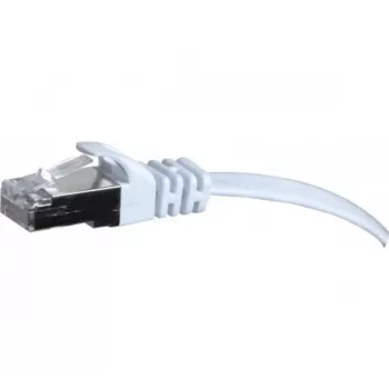 EXERTIS CONNECT Flaches U/FTP Cat.6 Patchkabel, Weiß, 3,0 m 845058