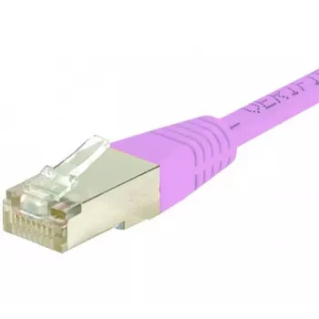 Exertis Connect 854484 Cat.6 S/FTP PiMF Patchkabel, 5 m, Pink, Slim Bend Protection
