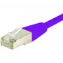 EXERTIS CONNECT CAT.6 S/FTP PiMF Patchkabel, Violett, 1,0 m 854454