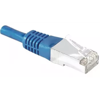 EXERTIS CONNECT Cat6 S/FTP Patchkabel, PiMF, Blau, 5m 856886