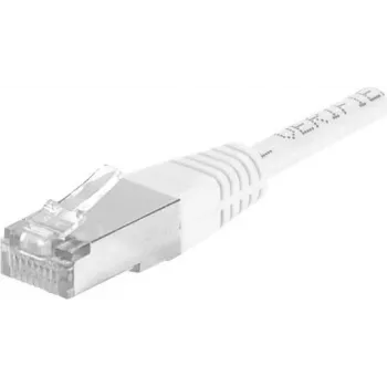 EXERTIS CONNECT Cat.6a F/UTP Patchkabel, 10m, Schwarz, 10 Gbps, RJ45, Schlanke Knickschutztülle 850020