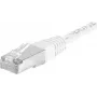 EXERTIS CONNECT Cat.6a F/UTP Patchkabel, 10m, Schwarz, 10 Gbps, RJ45, Schlanke Knickschutztülle 850020