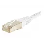 EXERTIS CONNECT CAT.6 S/FTP PiMF Patchkabel, Weiß, 10,0 m 856896