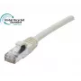 EXERTIS CONNECT Cat. 6A S/FTP Patchkabel, PiMF, halogenfreies TPE, Grau, 2 m 854505