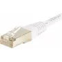 EXERTIS CONNECT Cat6 F/UTP Patchkabel, 2m, Weiß, Slim Bend Protection 853813