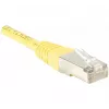EXERTIS CONNECT Cat.6 F/UTP Patchkabel, 20 m, Gelb, RJ45, Slimline Snagless Boot 853332