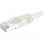 EXERTIS CONNECT Cat.6A S/FTP Patchkabel, 90 m, Grau, 10 Gbps, Slim Snagless Boot 857795