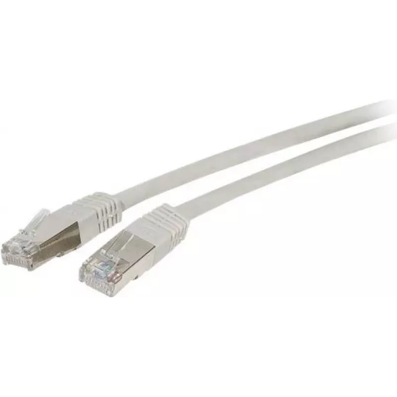 EXERTIS CONNECT Cat.6A S/FTP Patchkabel, 90 m, Grau, 10 Gbps, Slim Snagless Boot 857795