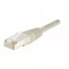 EXERTIS CONNECT Cat5e F/UTP Patchkabel, Grau, 0,15 m, Slim Snagless Boot 857800