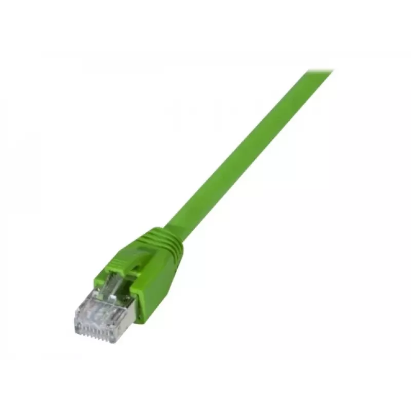 EXERTIS CONNECT Cat6A S/FTP Industrie-Patchkabel, PUR, Grün, 3m 854297