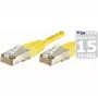 EXERTIS CONNECT Cat.6 S/FTP Patchkabel, 0,15 m, Gelb 856813