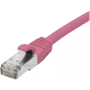 EXERTIS CONNECT S/FTP Cat 6A Patchkabel, Pink, 2,0 m, Slim Snagless RJ45 854378