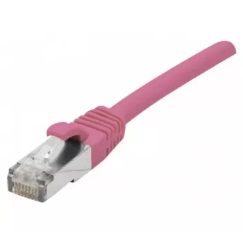 Exertis Connect 854385 Cat 6A S/FTP (PiMF) Patchkabel, 25 m, Pink, Slim Bend Protection