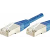 Exertis Connect 856832 Cat6 S/FTP Netzwerkkabel, 0,5 m, Blau