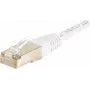 Exertis Connect 856833 Cat6 S/FTP Netzwerk-Patchkabel, 0,5 m, Weiß