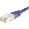 Exertis Connect 854450 Cat6 S/FTP Netzwerk-Patchkabel, Violett, 0,15 m
