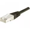 Exertis Connect 856834 Cat6 S/FTP Patchkabel, 0,5 m, Schwarz