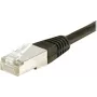 EXERTIS CONNECT Cat.6 S/FTP PiMF Patchkabel, RJ45, Schwarz, 2 m 856870