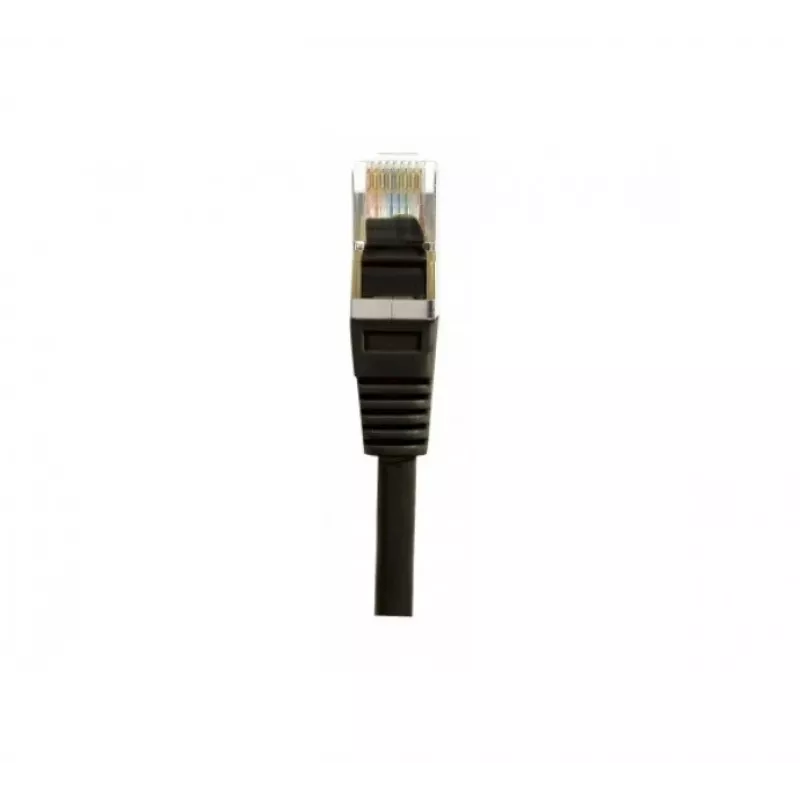 EXERTIS CONNECT Cat.6 S/FTP PiMF Patchkabel, RJ45, Schwarz, 2 m 856870
