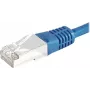 EXERTIS CONNECT Cat6 S/FTP PiMF Patchkabel, 2 m, Blau 856868