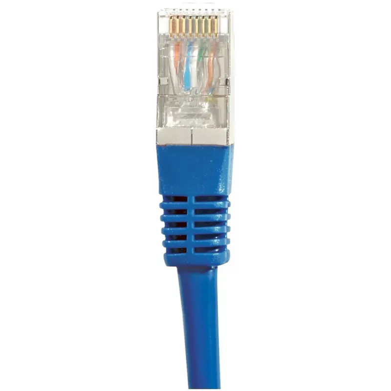 EXERTIS CONNECT Cat6 S/FTP PiMF Patchkabel, 2 m, Blau 856868