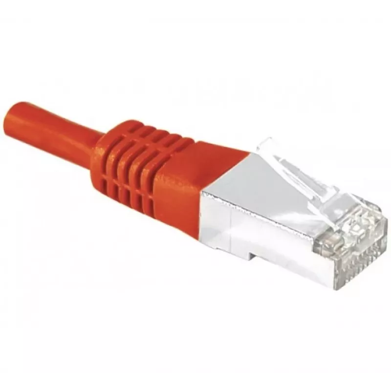 EXERTIS CONNECT Cat.6 S/FTP Patchkabel, PiMF, Rot, 1,5 m 856856