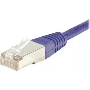 EXERTIS CONNECT S/FTP Cat.6 Patchkabel, PiMF, Violett, 1,5 m, Slim Snagless 854455