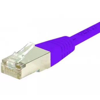 EXERTIS CONNECT S/FTP Cat.6 Patchkabel, PiMF, Violett, 1,5 m, Slim Snagless 854455
