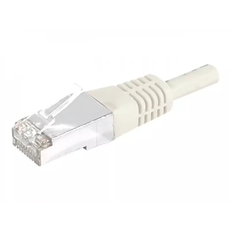 EXERTIS CONNECT CAT.6A S/FTP Patchkabel, 3 m, Grau, Slim Bend Protection 857730