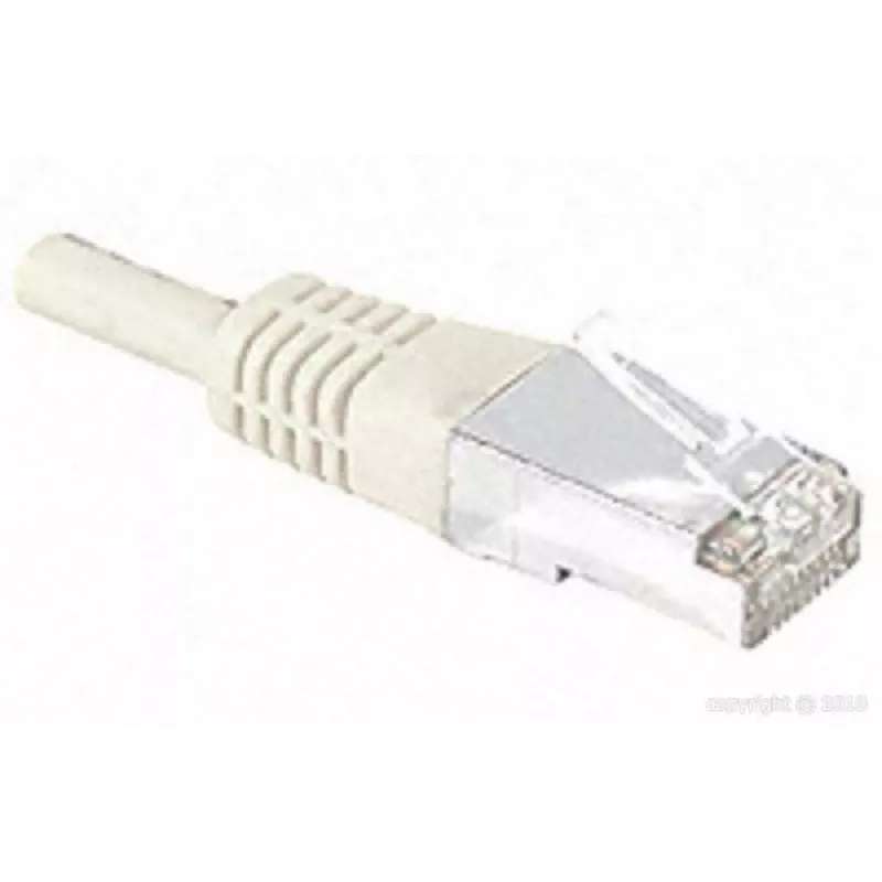EXERTIS CONNECT CAT.6A S/FTP Patchkabel, 3 m, Grau, Slim Bend Protection 857730