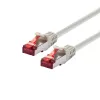 EXERTIS CONNECT Cat.6 S/FTP Patchkabel, Grau, 70 m, Slim Knickschutz EXC856912